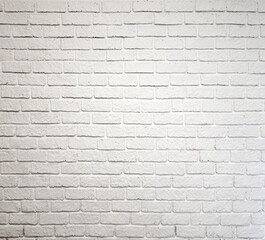 White brick wall