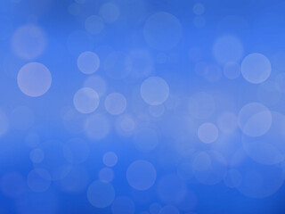 blue bokeh background