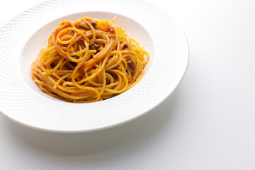 ミートソーススパゲティ