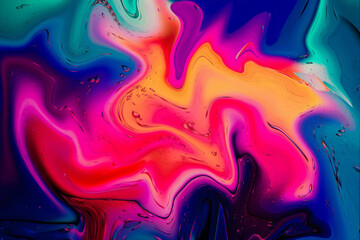 Fototapeta premium liquify colourful Abstract Background wallpaper