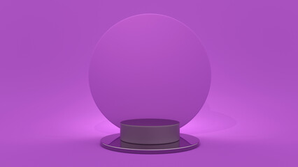 3D Render : Scene with 3D Abstract geometry shape background. podium platform mock up scene for display  product or object