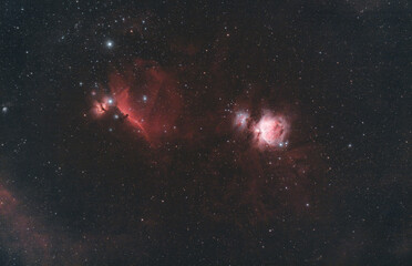 Wide field Orion Region Nebulae