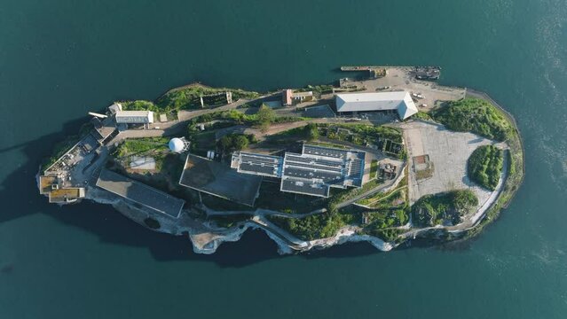 The site of the abandoned federal prison and the oldest operating lighthouse