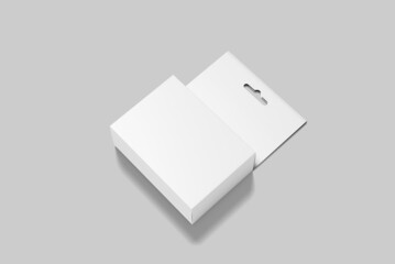 Blank Box Package Mockup