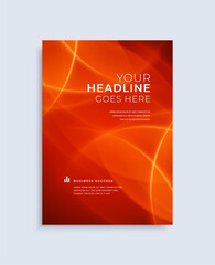 Naklejka premium Modern abstract cover design template. Vector illustration Eps 10.