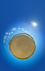  little planet curacao beach desert caribbean