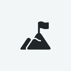 Achievement vector icon illustration sign 