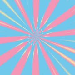 An illustration with rays coming out of the center. Unique radial pattern. Background with stripes, lines, diagonals. For scrapbooking, printing, websites and bloggers