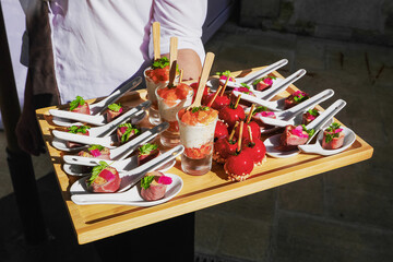 Appetizer tray/Plateau apéritif