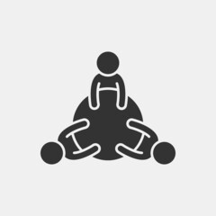 presentation vector icon illustration sign 