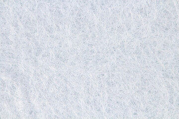 White wool texture as background, top view.