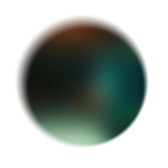 Abstract pastel neon holographic blurred grainy circle gradient on white background texture. Colorful digital grain soft noise effect pattern. Lo-fi multicolor vintage retro design template copy space