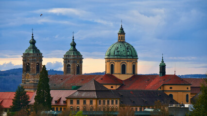 Weingarten, Deutschland: Die Basilika mit beeindruckender Kuppel