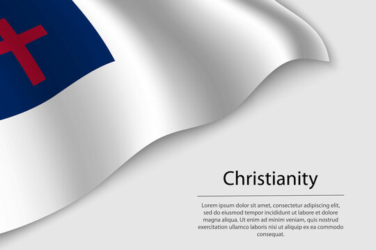Wave flag of  is a religious symbol on white background.