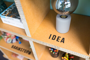 Idea meeting room - creative thinking room for brainstorm sessions 