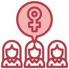 SOCIETY red line icon,linear,outline,graphic,illustration