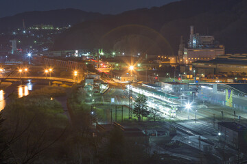 Fototapeta na wymiar 釜石夜景