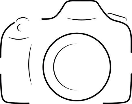 Minimal camera, photography, photographer icon