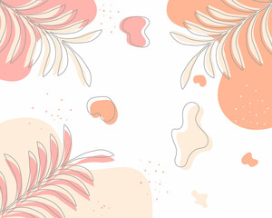 abstract background in pastel colors