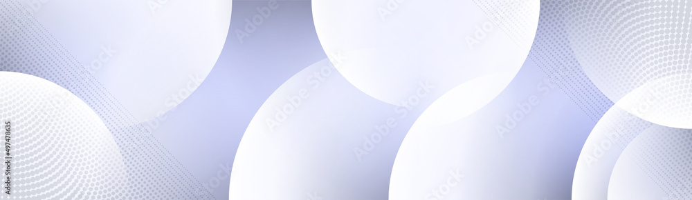 Poster realistic 3d geometric circle square frame on white background. light silver shadow minimal copy spa