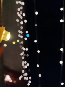 water drops on the glass