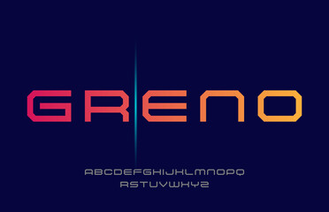 minimal stylish alphabet capital letter logo design