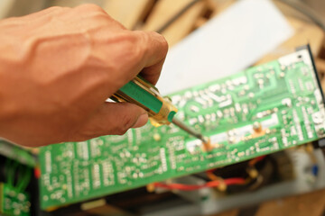 Troubleshooting circuit boards, electronics technology and electronics repair