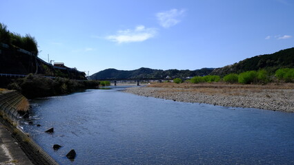 Obraz premium 川