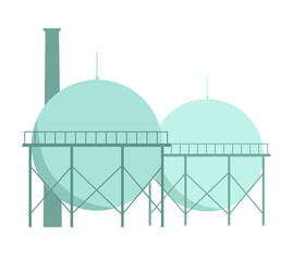 天然ガスのタンク