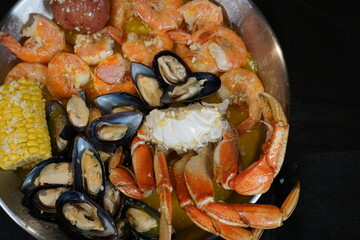 southern boiled crab legs