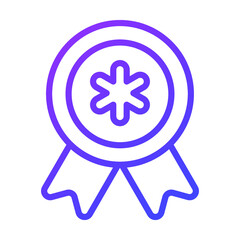 Doctor Badge Healthcare Medical, vector graphic Illustration Icon.