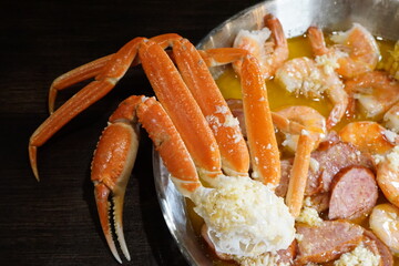 southern boiled crab legs
