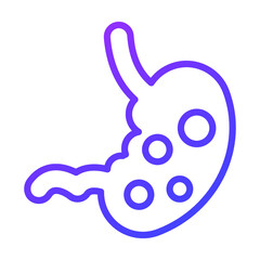 Kidney Healthcare Medical, vector graphic Illustration Icon.