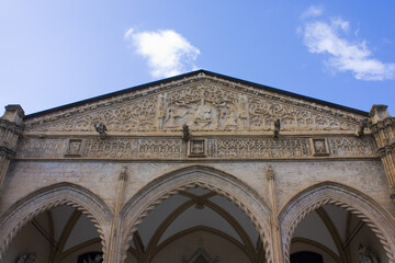 Rich decoration of Cathedral of Palermo, Sicily, Italy	