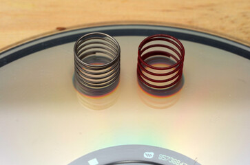 electronic components close-up details circuit board parts