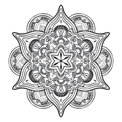 luxuary mandala design template