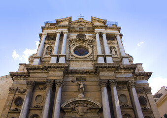 Church of Santa Maria della Pieta in Palermo, Sicily, Italy