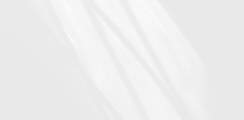 Abstract blurred background. reflection of leaves and gray light lines. reflected on the white concrete wall.