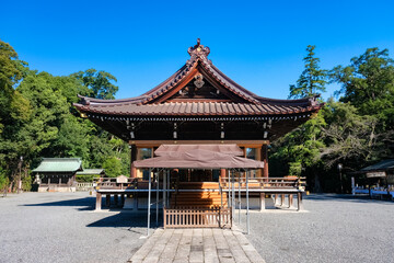 Fototapeta premium 静岡県三島市 三嶋大社 舞殿
