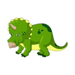 Fototapeta premium Cute dinosaur cartoon