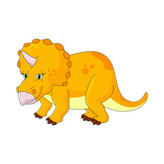 Cute dinosaur cartoon