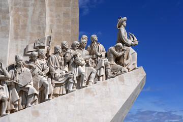 Monument der Seefahrt  in Belem in Lissabon