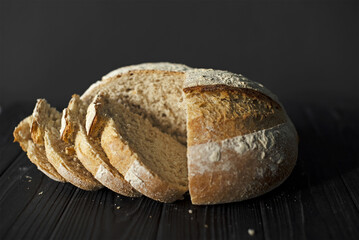 bread on a board
