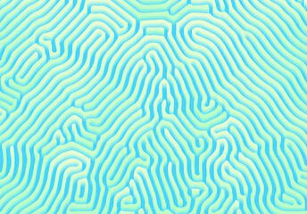 Abstract background with optical illusion generative pattern and vibrant fluid psychedelic colors