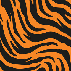 tiger stripes background for decorating the background of wild animals