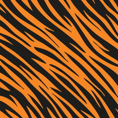 tiger stripes background for decorating the background of wild animals
