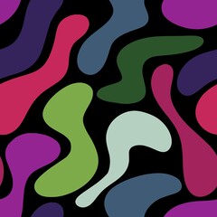 Abstract seamless dots spot pattern for textiles and packaging and gifts and cards and linens and kids and kitchen