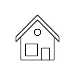 Fototapeta premium home icon for website, presentation symbol