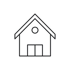 Fototapeta premium home icon for website, presentation symbol