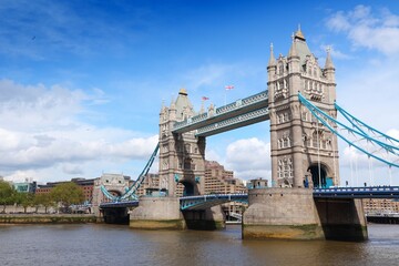Fototapeta na wymiar London UK - Tower Bridge